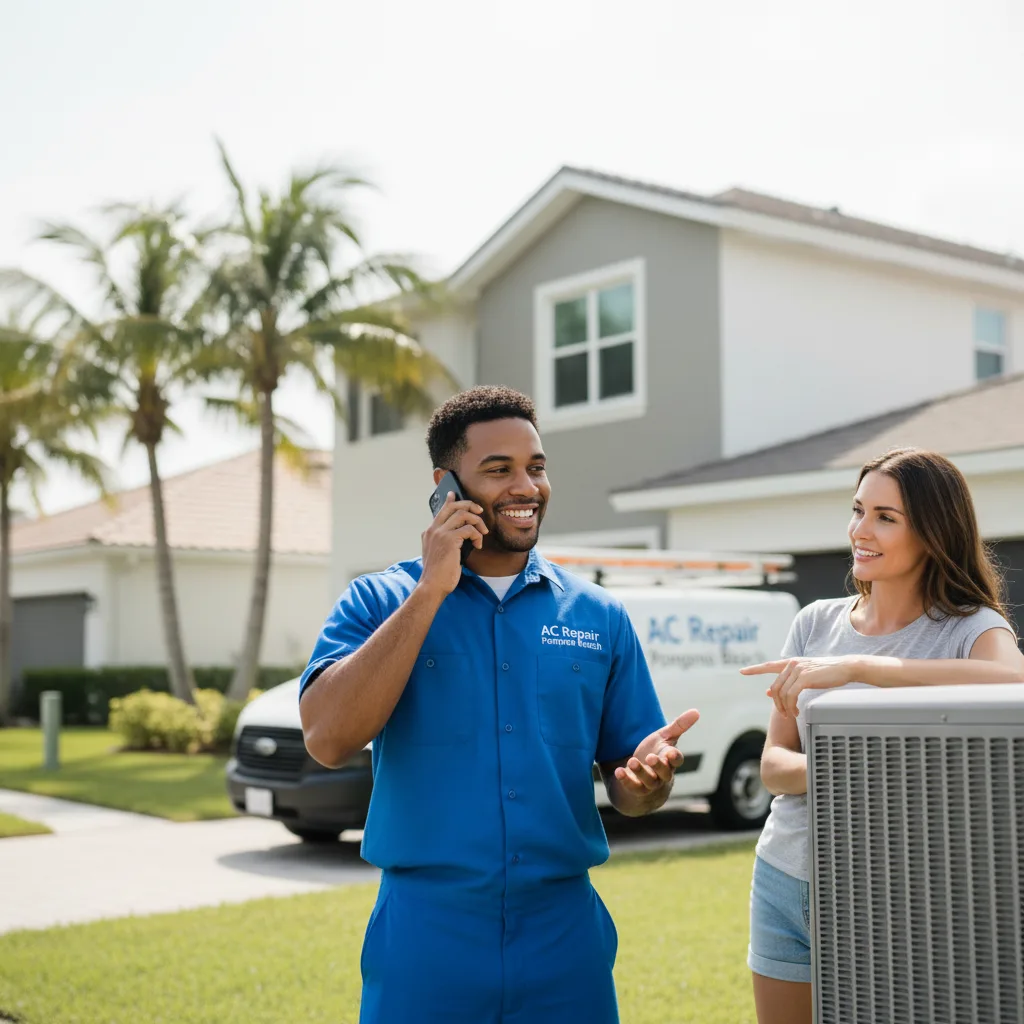 AC Repair Pompano Beach customer support in Barneveld